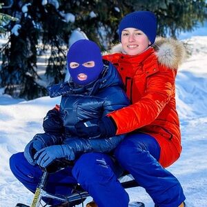 3 Hole Full Face Mask Winter Ski Cap Balaclava Beanie Tactical Warm Hat US